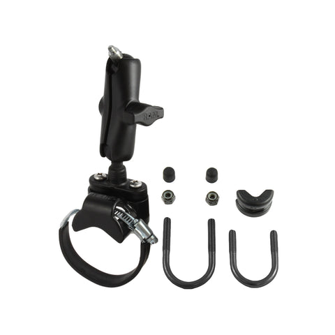 RAM® ATV/Side By Side Double Ball Rail Mount with 1/4