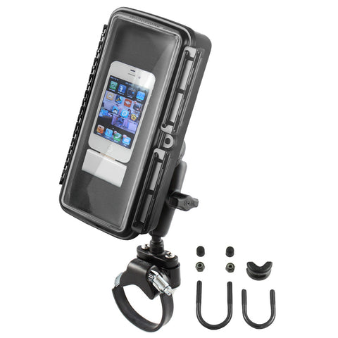 RAM® Aqua Box® ATV/Side By Side Rail Mount for Large Devices