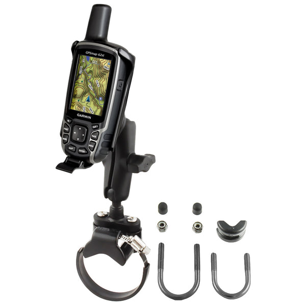 RAM® ATV/Side By Side Rail Mount for Garmin Astro 320, GPSMAP 62 +