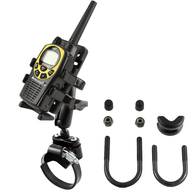 RAM® Finger-Grip™ Universal Mount with ATV/Side By Side Rail Base