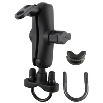 RAM® Handlebar U-Bolt Double Ball Mount with 9mm Hole - Medium