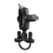 RAM® U-Bolt Double Ball Mount with 1/4"-20 Threaded Stud - B Size Short