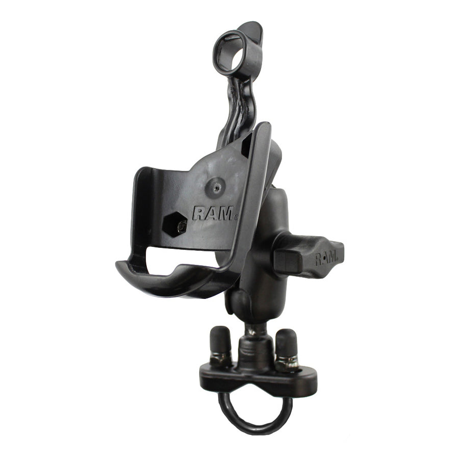 RAM® Handlebar U-Bolt Ball Mount for Garmin GPS 60 Series + More