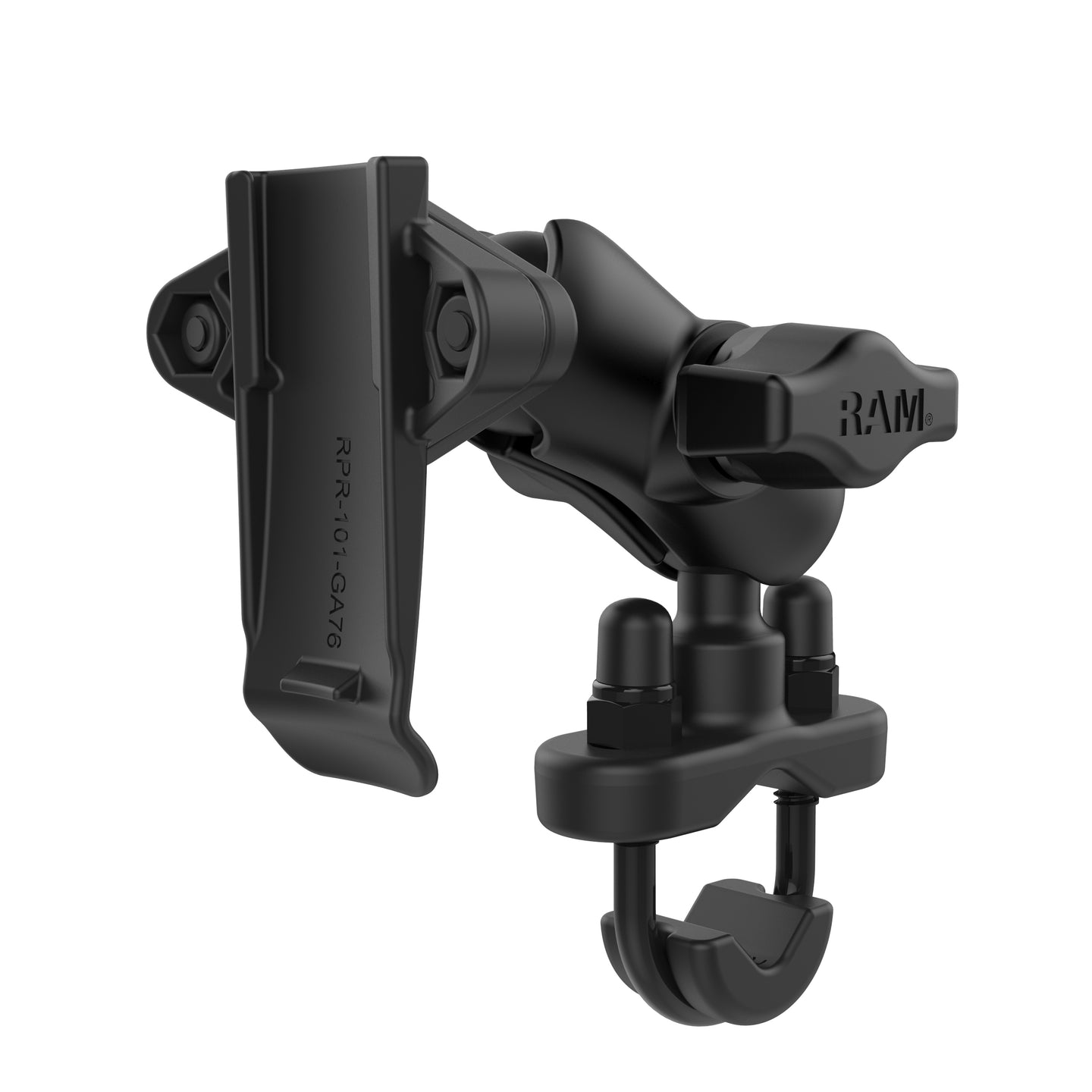 RAM® Spine Clip Garmin Mount with Handlebar U-Bolt Base – RAM Mounts