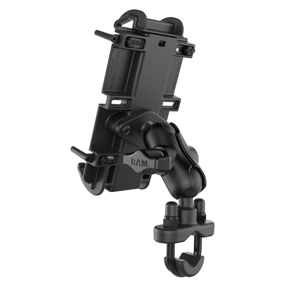 Ram Mount Tough Charge 15W Waterproof Wireless Charging Motorcycle Mount [RAM B 149Z A UN12W V7M 1