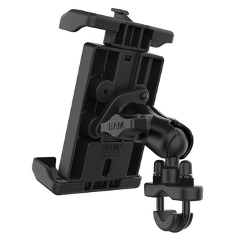 RAM® Quick-Grip™ Pro XL Phone Mount with Handlebar U-Bolt Base - Short