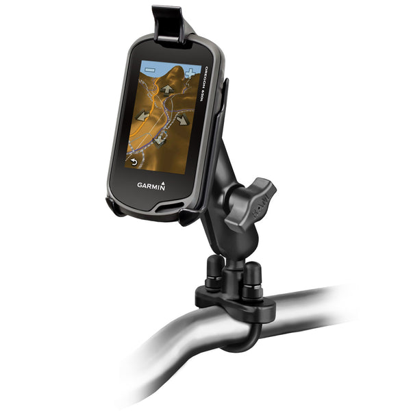 RAM® Handlebar U-Bolt Double Ball Mount for Garmin Oregon Series +