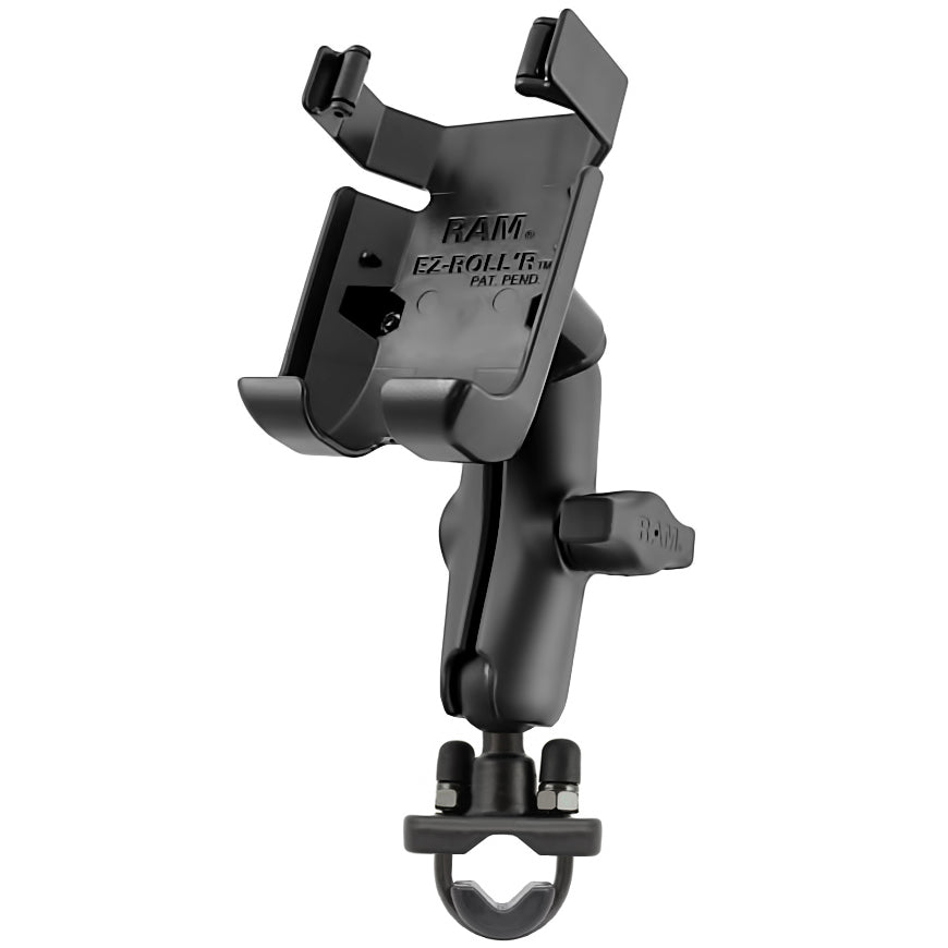 RAM-MOUNT Supporto Per Manubrio Per Garmin StreetPilot C310 C320 C330 C340 - Kit In Acciaio Per Moto, Scooter E Biciclette - Modello RAM-B-149Z-GA19U - 5