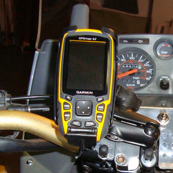 RAM® Handlebar U-Bolt Mount for Garmin Astro 320, GPSMAP 62 & 64 Series