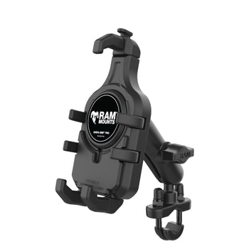RAM® Quick-Grip™ Pro Phone Mount with Handlebar U-Bolt Base - Medium