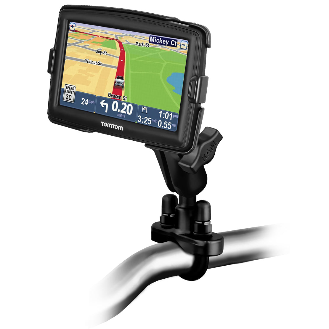 アクセサリー tomtom RAM® Handlebar U-Bolt Mount for TomTom Start 55, XXL 550 + More