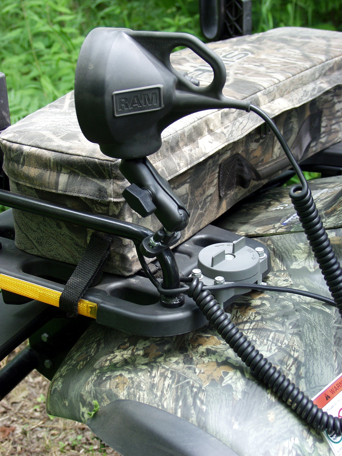 RAM® Handlebar U-Bolt Mount with LED Spotlight – RAM Mounts