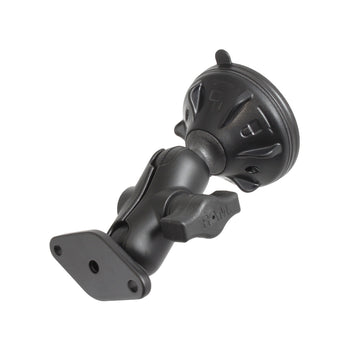 RAM-B-166-2-AU:RAM-B-166-2-AU_1:RAM Twist-Lock™ Small Suction Cup Double Ball Mount