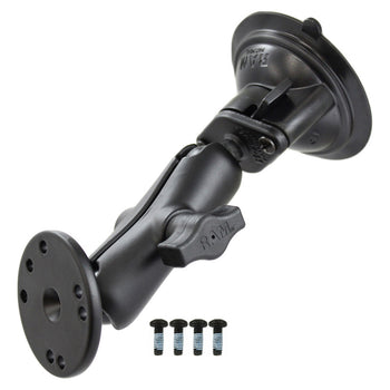 RAM-B-166-202U-UK1:RAM-B-166-202U-UK1_1:RAM Twist-Lock™ Suction Cup Mount with Round Plate & Hardware
