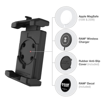 RAM Mounts Quick-Grip XL – Supporto Smartphone/Tablet con RAM Mounts Quick-Grip XL – Supporto Smartphone/Tablet con