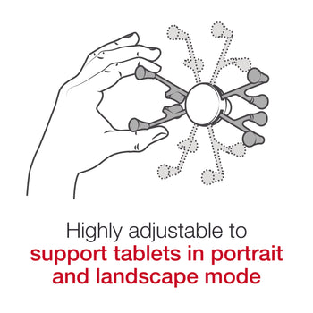 RAM® X-Grip® with RAM® Twist-Lock™ Suction Cup Mount for 7"-8" Tablets