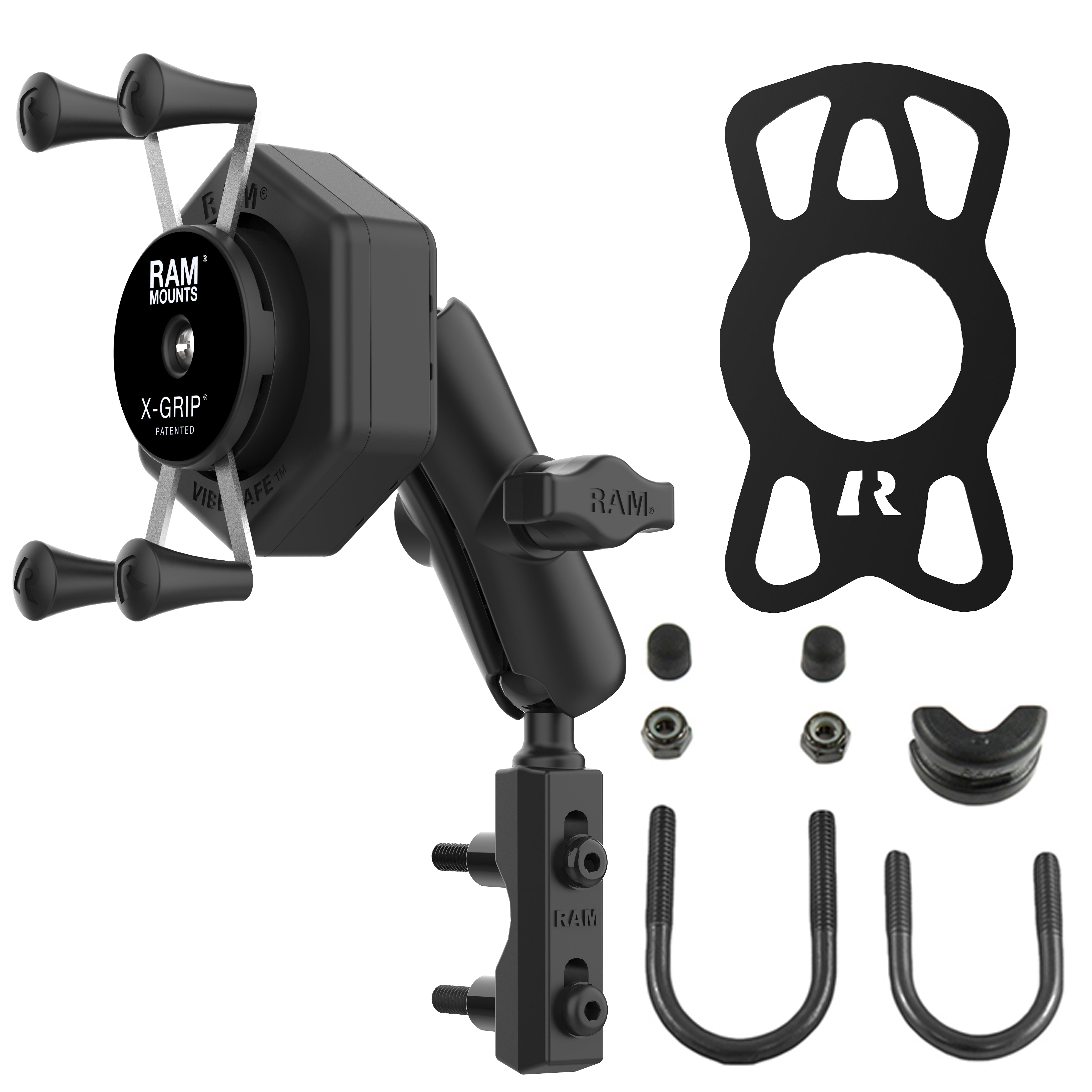 RAM® X-Grip® Phone Mount with Vibe-Safe™ & Reservoir Base – RAM