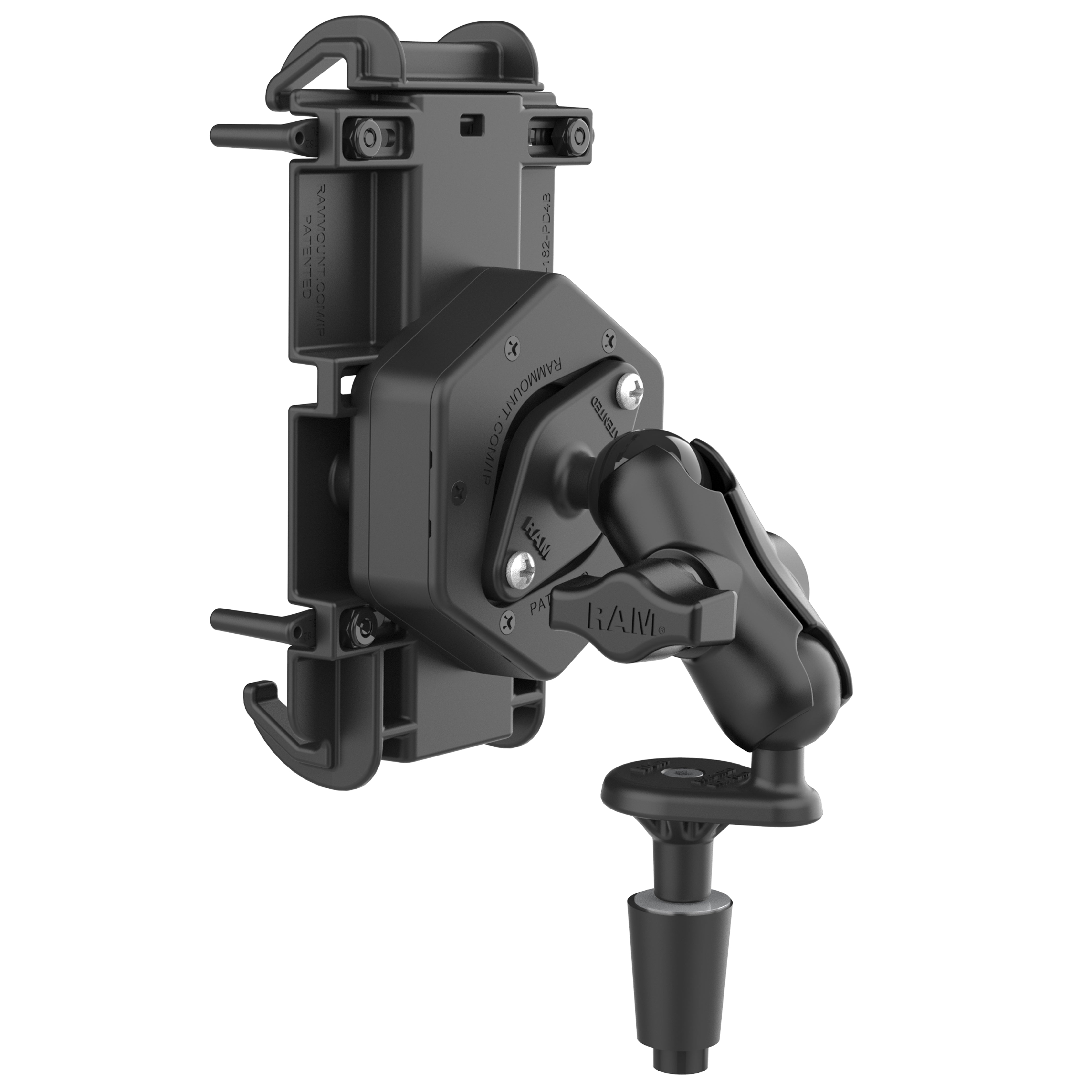 RAM® Quick-Grip™ XL Phone Mount with Vibe-Safe™ & Fork Stem Base