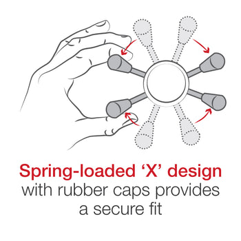 RAM® X-Grip® Phone Mount with Vibe-Safe™ & Fork Stem Base - Short