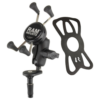 RAM® X-Grip® Phone Holder with Motorcycle Fork Stem Base