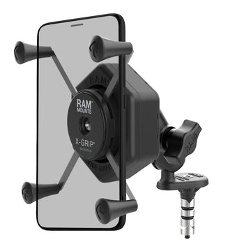 UNPKD RAM STEM MOUNT SHORT ARM & RAM X-GRIP WITH VIBE-SAFE