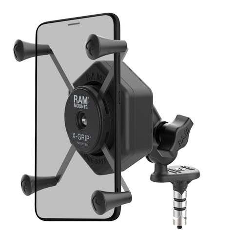 UNPKD RAM STEM MOUNT SHORT ARM & RAM X-GRIP WITH VIBE-SAFE