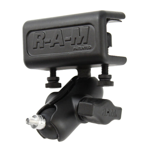 RAM® Glare Shield Clamp Double Ball Mount with 1/4