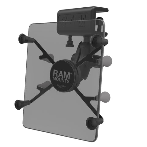 RAM® X-Grip® Mount with Glare Shield Clamp Base for 7