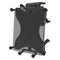 RAM® X-Grip® Mount with Glare Shield Clamp Base for 9"-11" Tablets