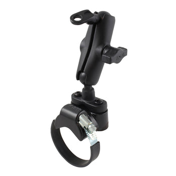 RAM® ATV/UTV Rail Mount with 9mm Angled Bolt Head Adapter - Medium Arm