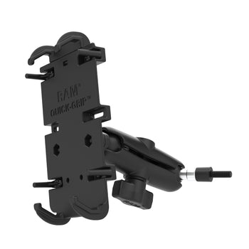 RAM® Quick-Grip™ XL Phone Mount with Grab Handle & A-Pillar M6 Bolt Base