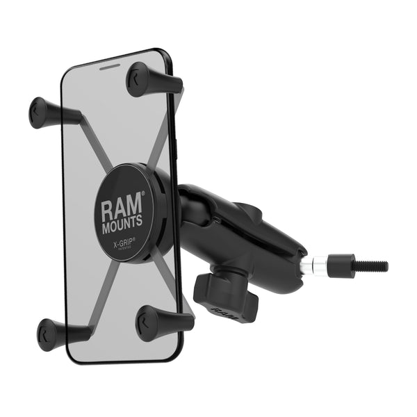 RAM® X-Grip® Large Phone Mount with Grab Handle & A-Pillar M6 Bolt