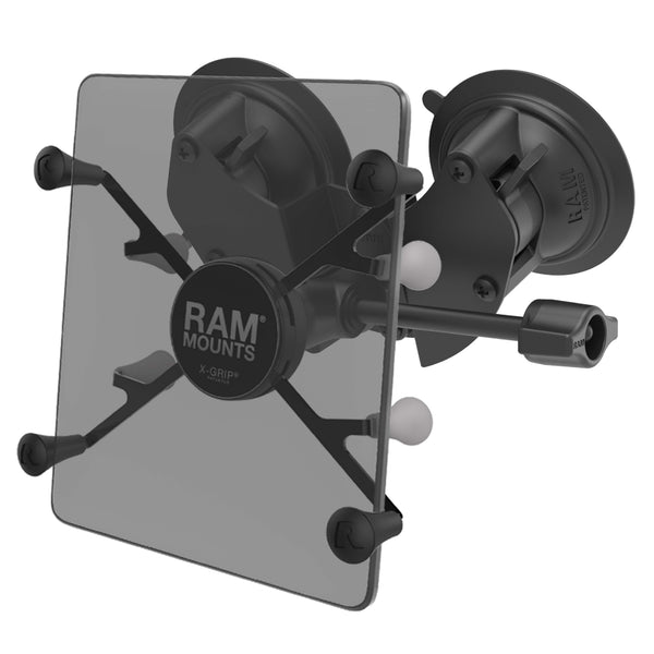 RAM® X-Grip® with RAM® Twist-Lock™ Dual Suction for 7