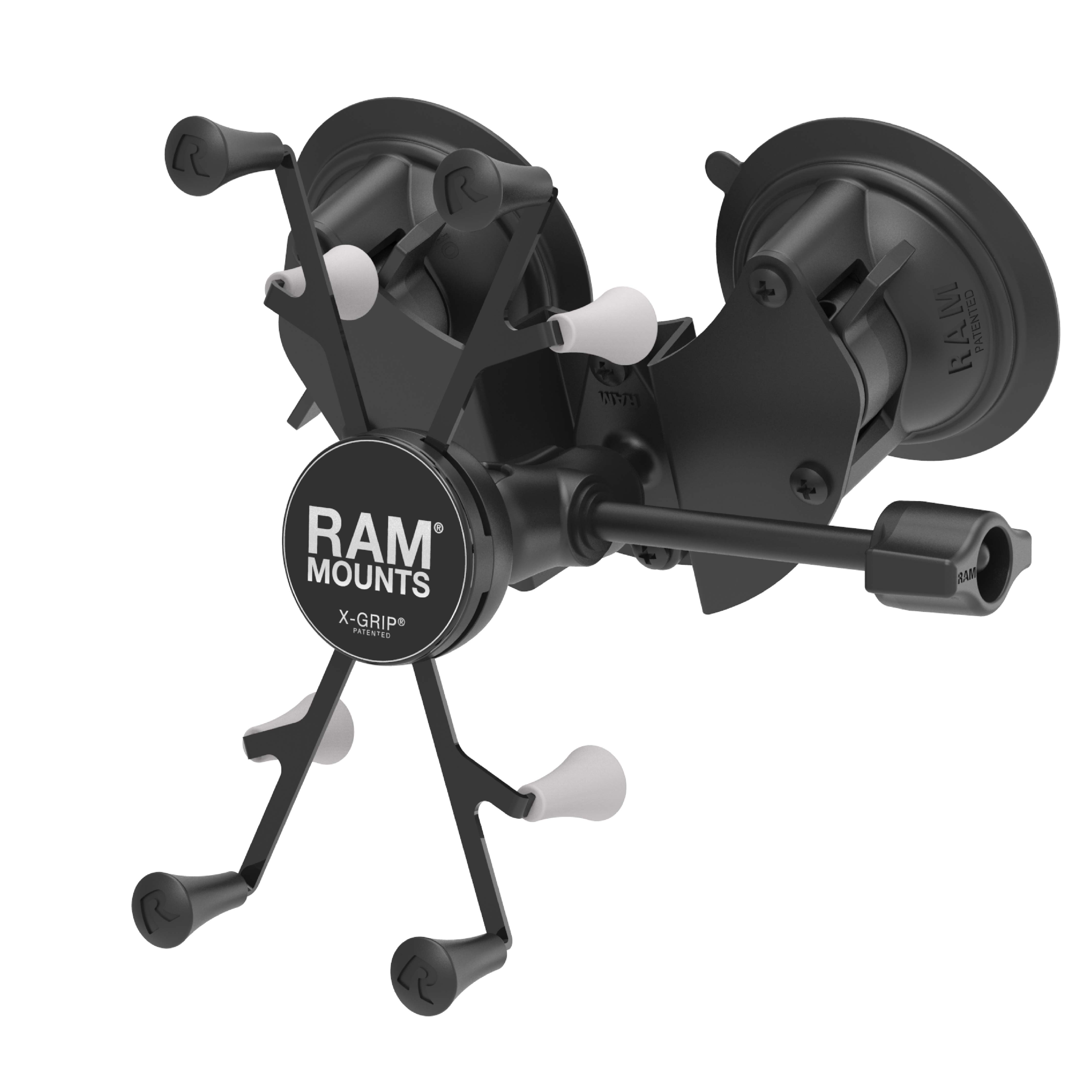 RAM® X-Grip® with RAM® Twist-Lock™ Dual Suction for 7