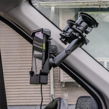 RAM® Twist-Lock™ Dual Pivot Suction Cup Base with Ball