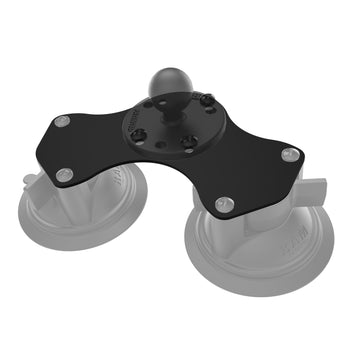 RAM-B-189BPU:RAM-B-189BPU_1:RAM Dual Adapter Plate for RAM Twist-Lock™ Suction Cups