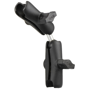 RAM-B-201-201U:RAM-B-201-201U_1:RAM Double Socket Arm with Dual Extension and Ball Adapter - B Size