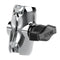 RAM® Chrome Double Socket Arm - B Size Short