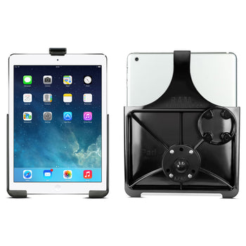 RAM-B-202-AP17U:RAM-B-202-AP17U_1:RAM EZ-Roll'r™ Cradle with Ball for iPad Air 1-2 & Pro 9.7