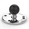 RAM® Chrome Round Plate with Ball