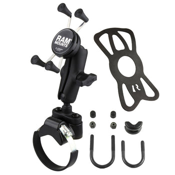 RAM® X-Grip® Phone Mount with ATV/UTV Rail Base