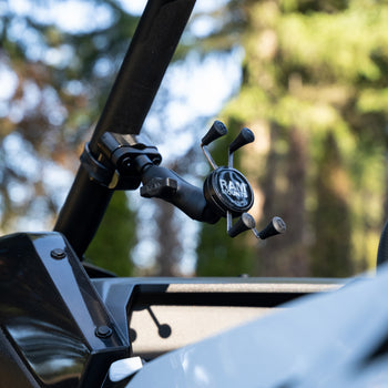 Motorcycle Handlebars Phone Holder At Elijah Brand Blog