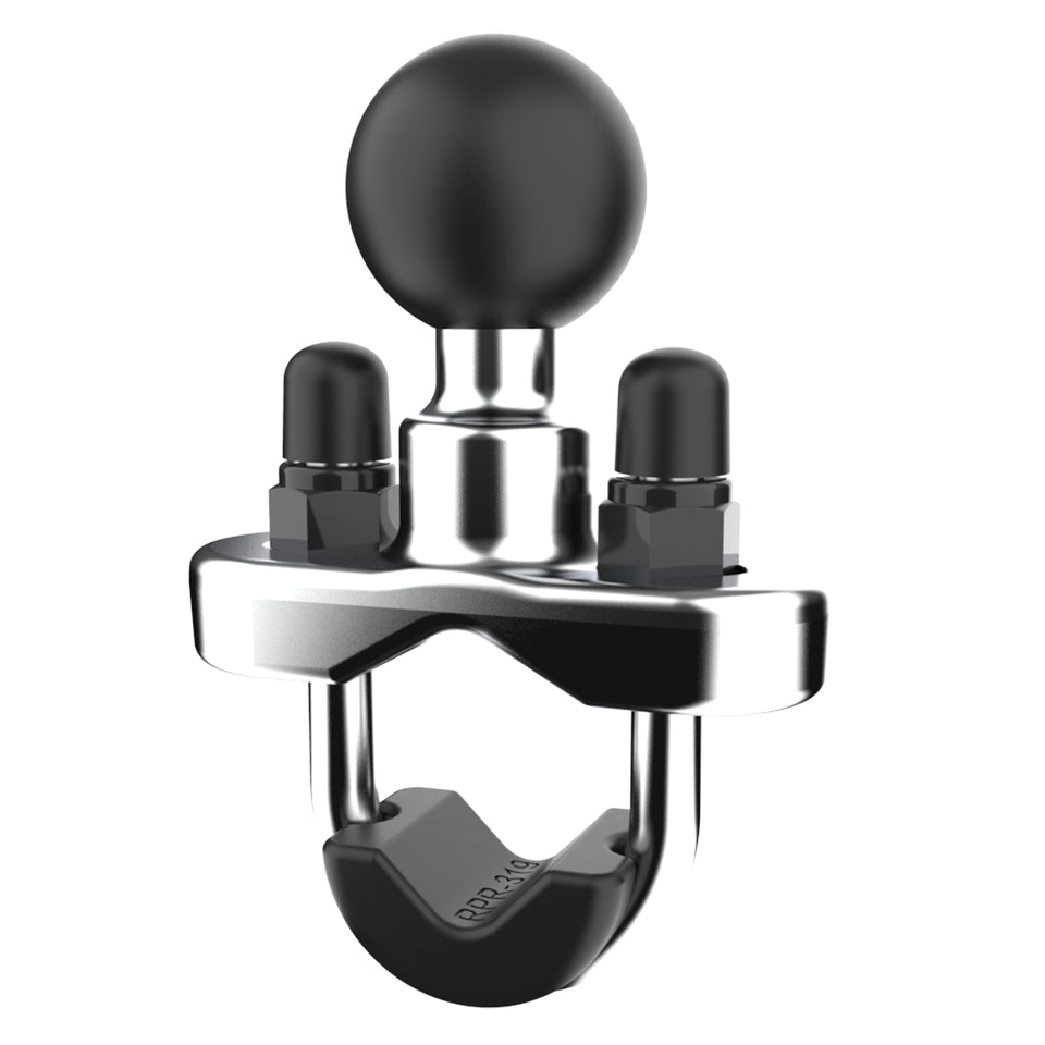 RAM® Chrome Handlebar U-Bolt Base for Rails 0.5