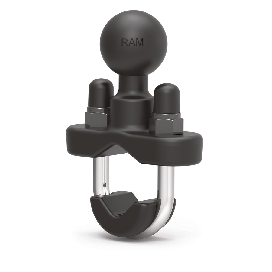 RAM® Handlebar U-Bolt Base for Rails 0.5" to 1" in Diameter - B Size