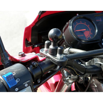 RAM® Handlebar U-Bolt Base for Rails 0.5" to 1" in Diameter - B Size