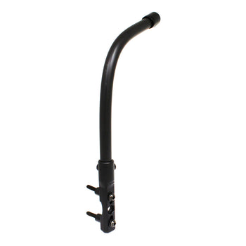 RAM® Motorcycle Brake/Clutch Reservoir Base with 12" Flex Rod