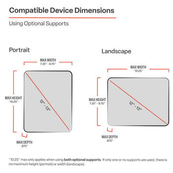 RAM® X-Grip® with RAM® Pod™ I Vehicle Mount for 12"-13" Tablets