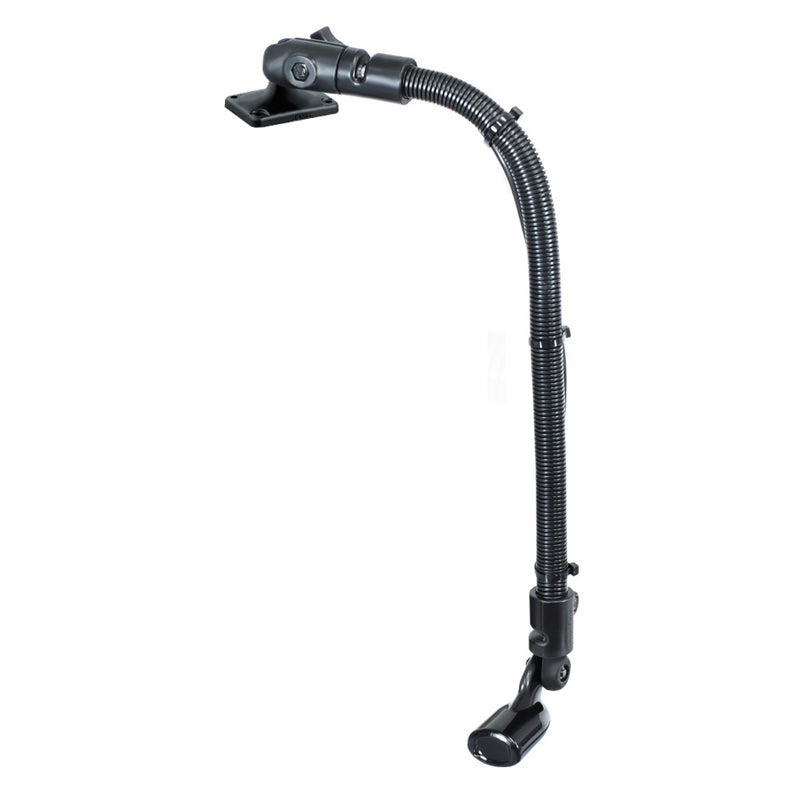RAM® Transducer Mount with 18" Aluminum Rod and 2" x 2.5" Base