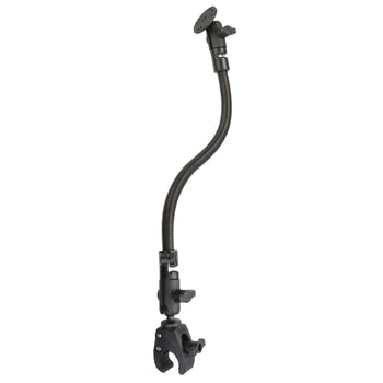 RAM-B-316-400-202U:RAM-B-316-400-202U_1:RAM Tough-Claw™ Mount with 18" Rod and Round Plate