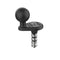RAM® Motorcycle Fork Stem Wedge Ball Base - 12-18mm Holes